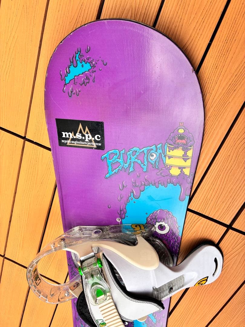 スノボー　BURTON 115cm ブーツセット　ソールガード付き