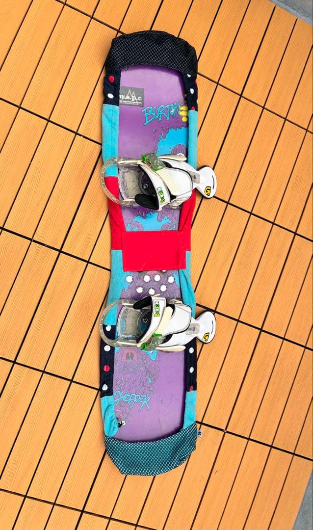 スノボー　BURTON 115cm ブーツセット　ソールガード付き