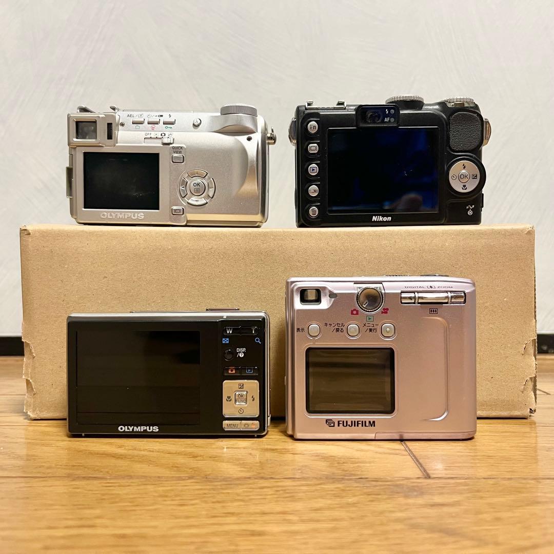 ジャンク扱いデジカメおまとめ10台
