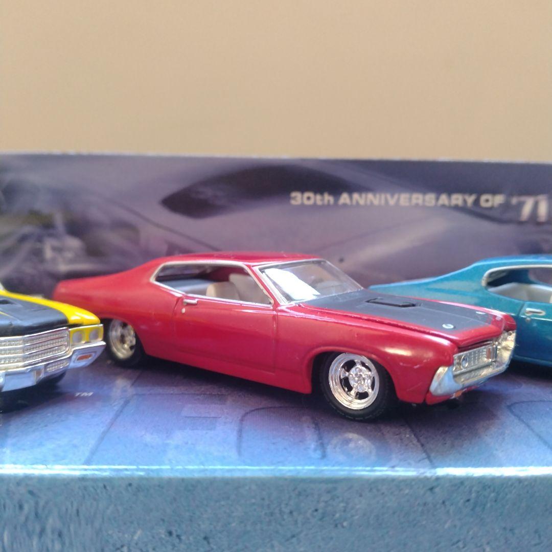 ホットウィール•マッスルカー!!30周年記念 ミニカー 4台セット
