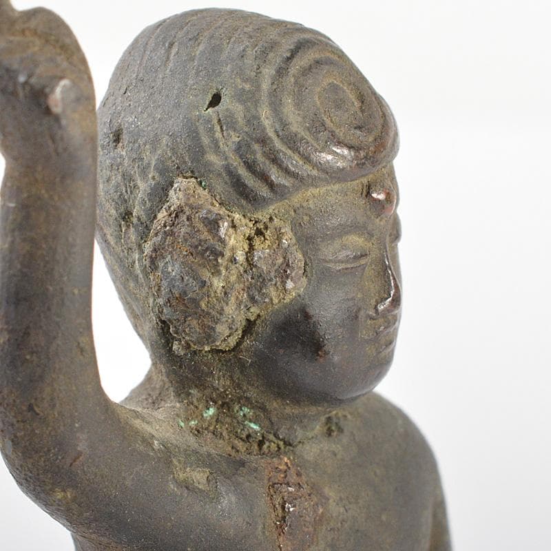 仏教美術　古銅　誕生仏　仏像　V　R6781