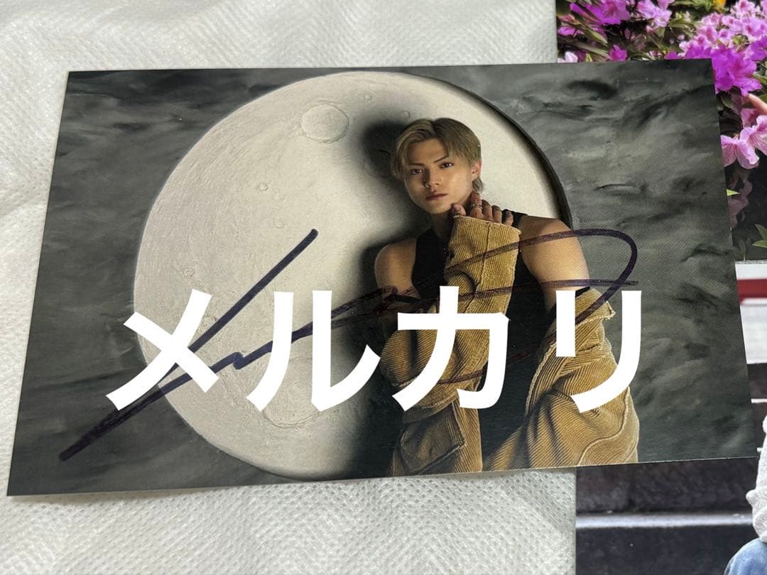 簡秀吉サイン入りカードブロマイドセット