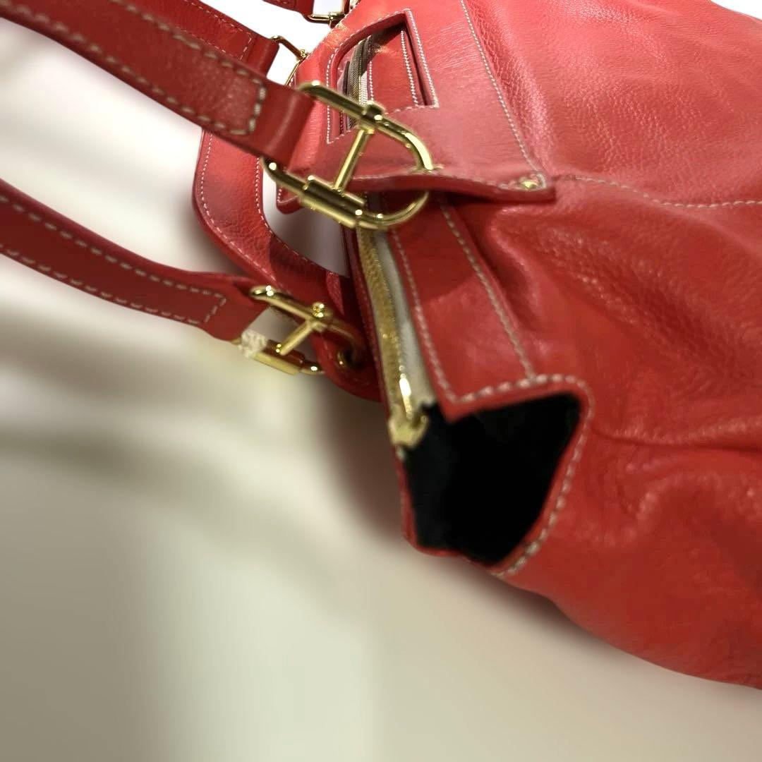 【F】未使用タグ付き！シーバイクロエ　see by chloe バッグ　赤