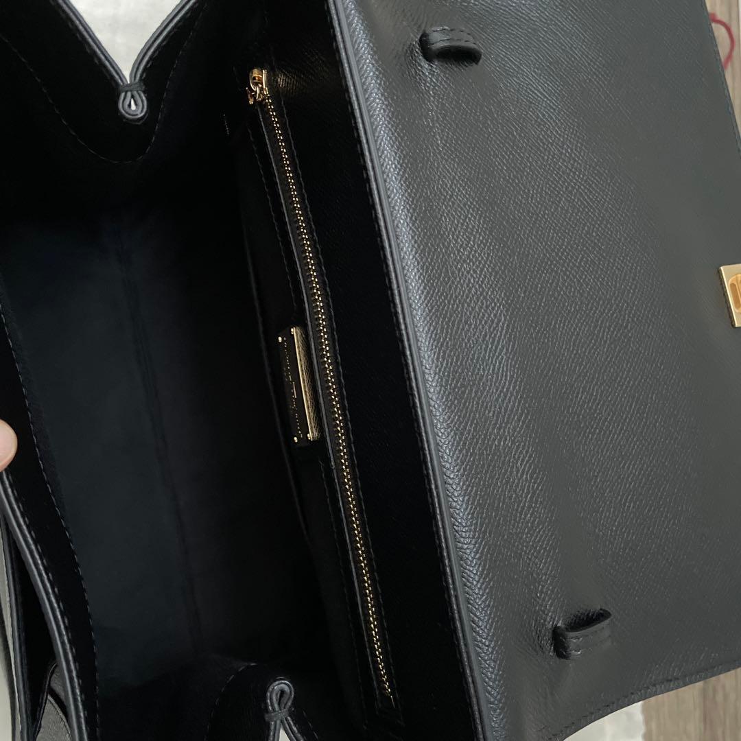 【新品同様】Ferragamo フェラガモ2Wayバッグ 黒