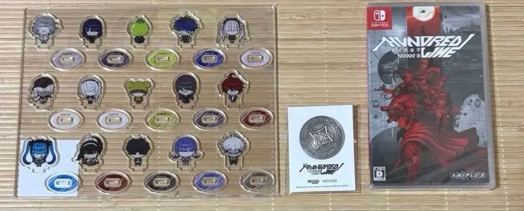 最終防衛学園　Switch ソフト　パッケージ　特典　アクリルスタンド