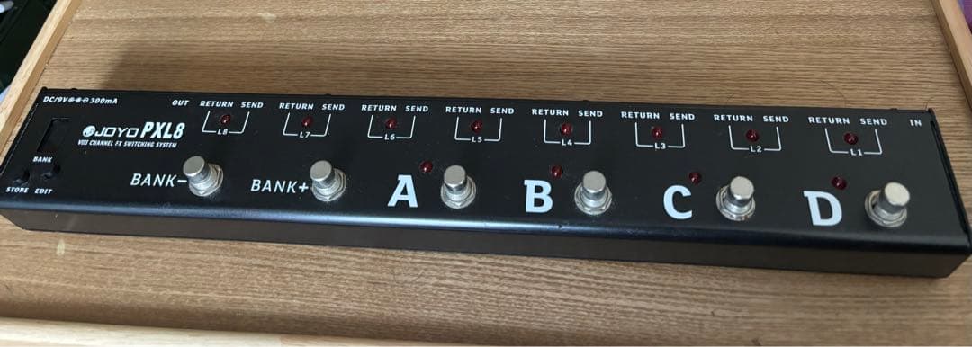 Joyo プログラマブルスイッチャー pxl-8 JOYO PXL8 プログラマブル