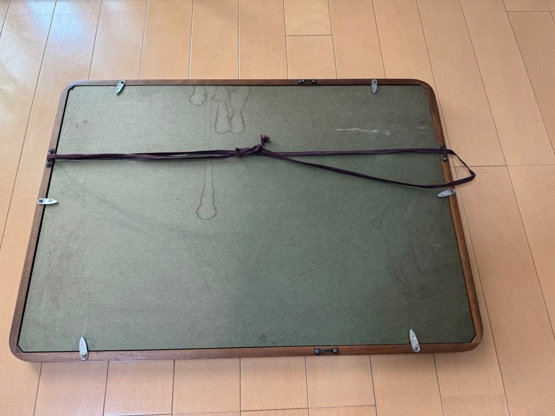 額縁　木枠　木製　アンティーク　写経　お札　絵画