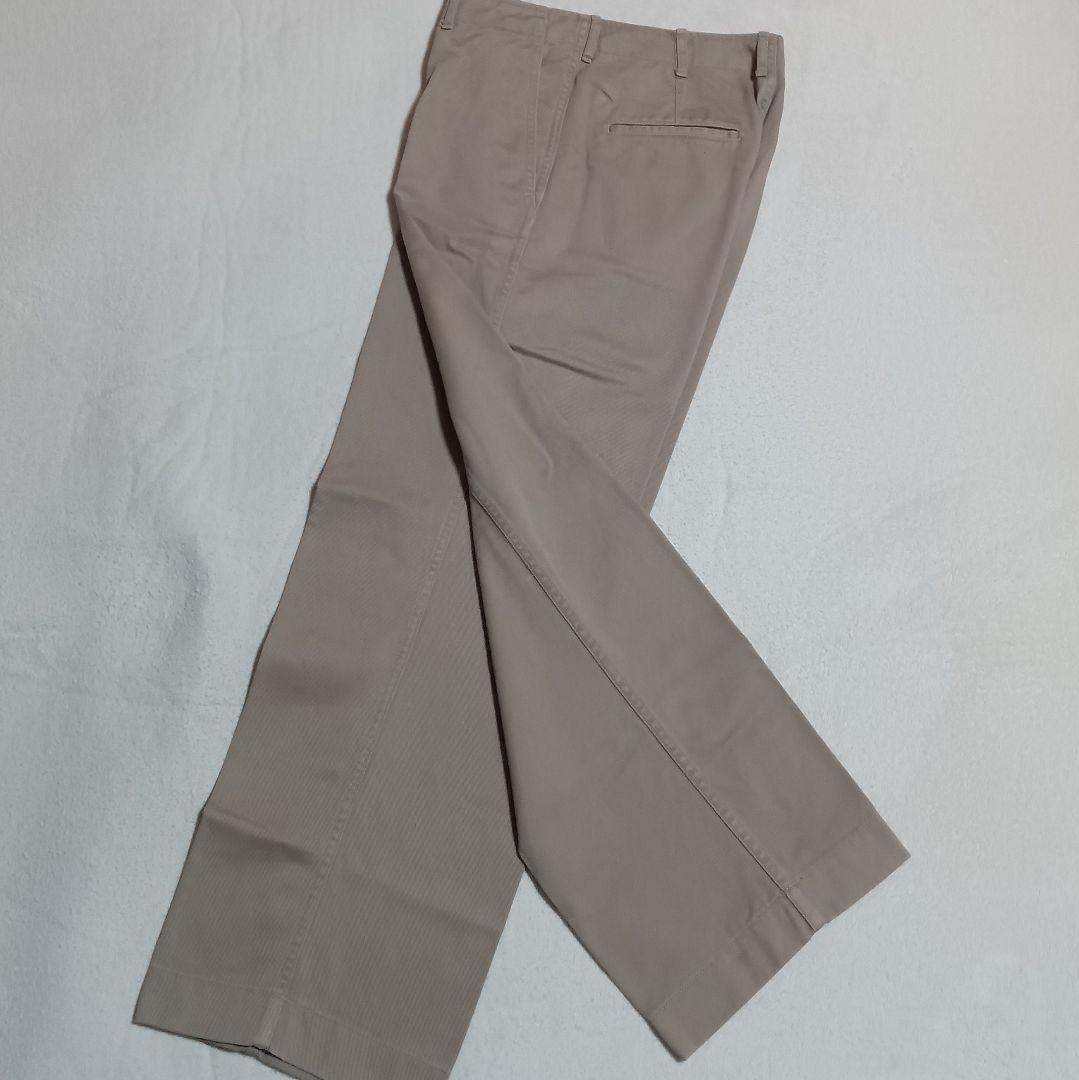 《FRAMeWORK》 OVER SIZED CHINO パンツ ベージュ 38