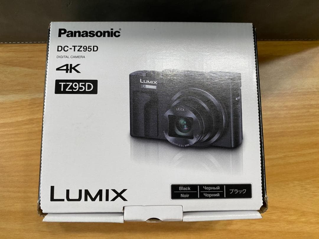 【極美品】パナソニック Panasonic LUMIX DC-TZ95D 4K パナソニック LUMIX DC-TZ95D-W ホワイト | コンパクトデジタルカメラ