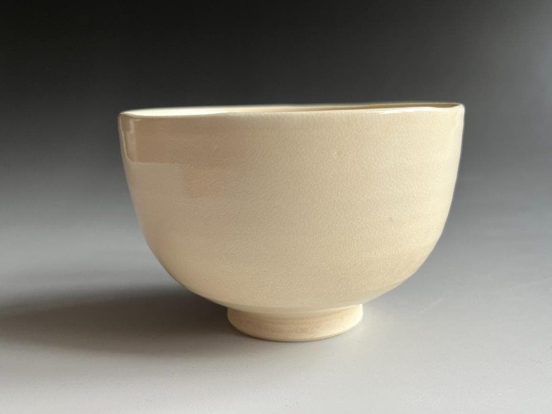 小峠丹山 葛芳 日の出桜の絵 茶碗 茶道具