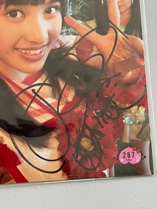 ももいろクローバーZ 百田夏菜子 生写真直筆サイン入り