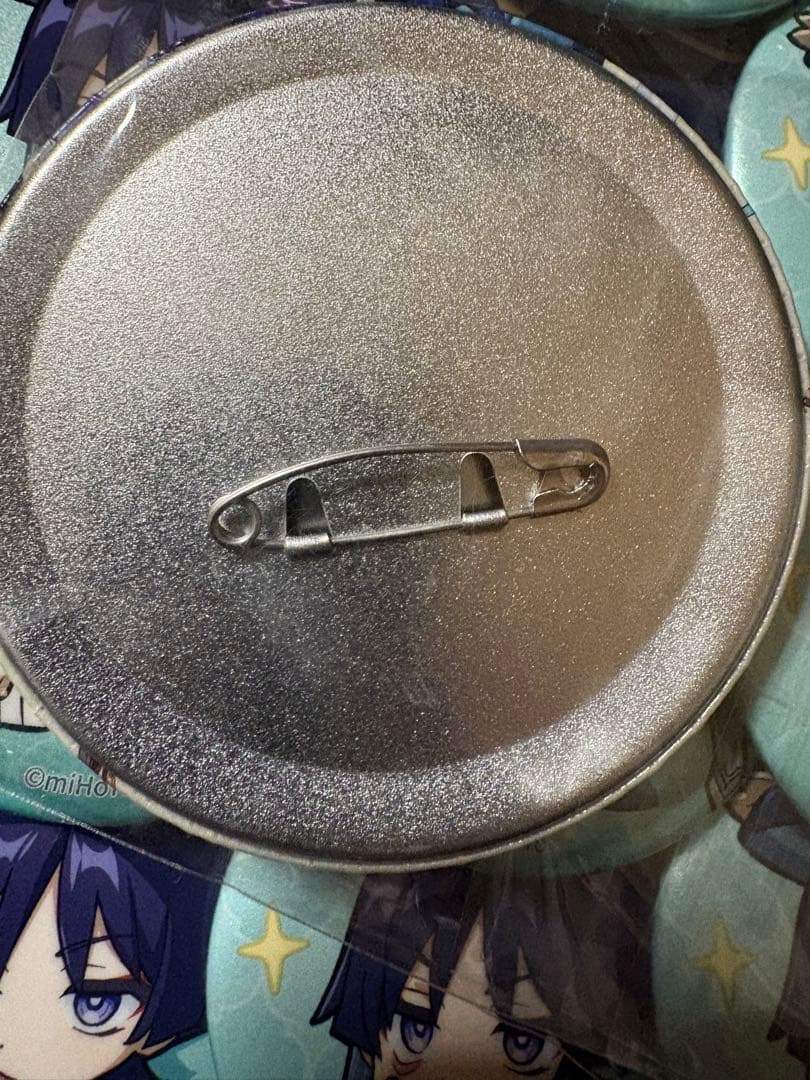 原神　放浪者　缶バッチ