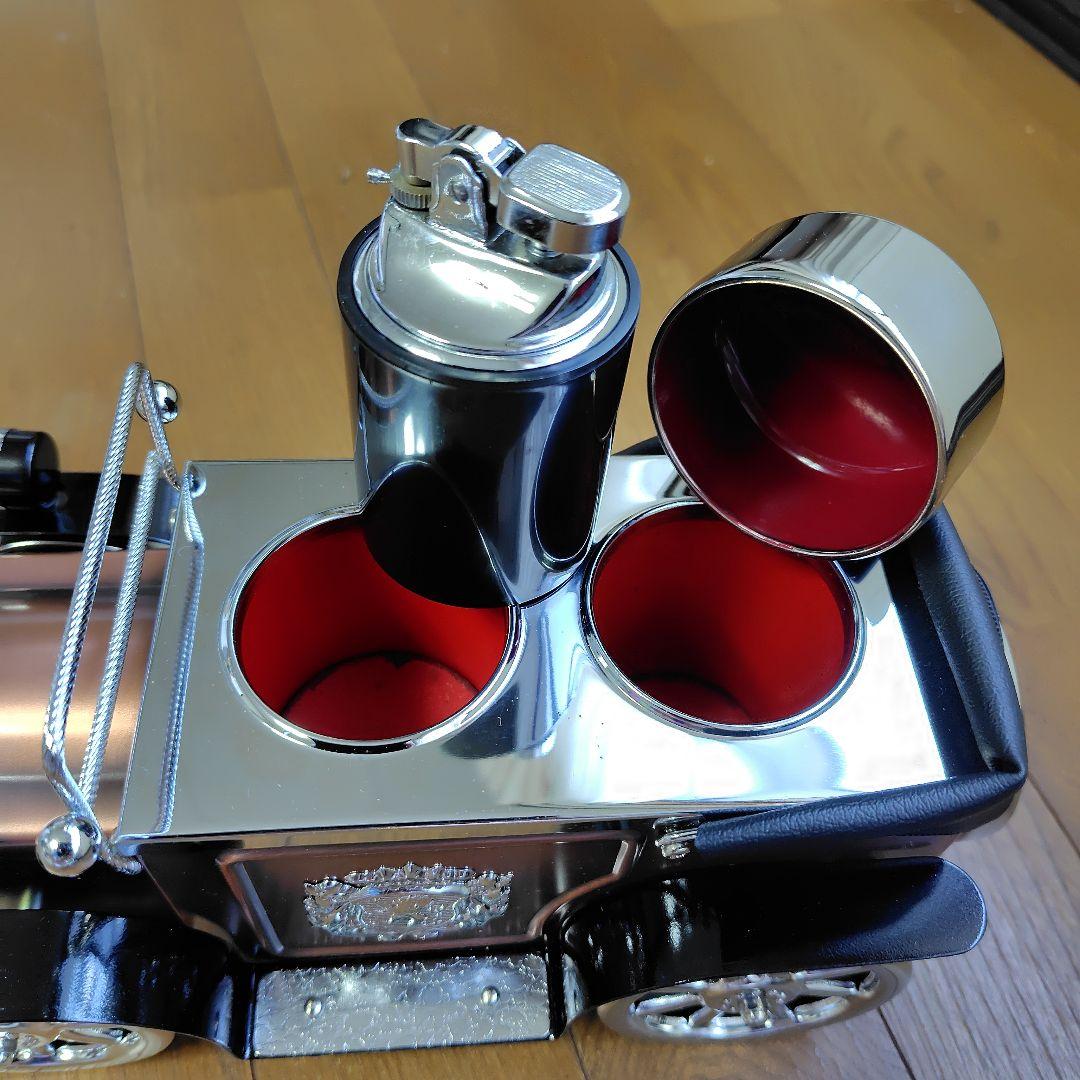 OLDTIMER CAR クラシックカー型 ライター 灰皿 アンティーク レトロ