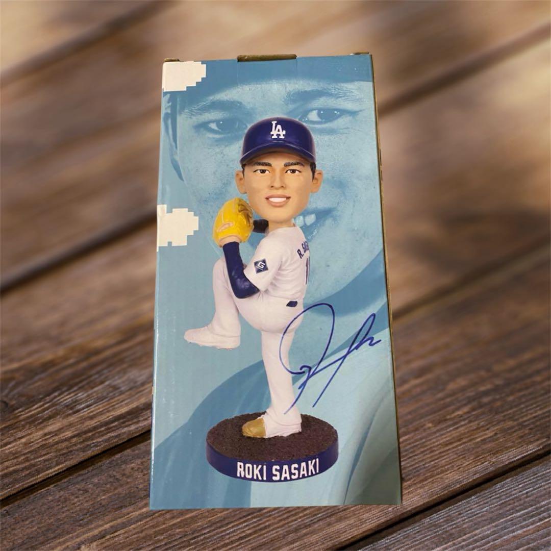 佐々木朗希 ボブルヘッド 8/4 ドジャースタジアム来場者配布 佐々木朗