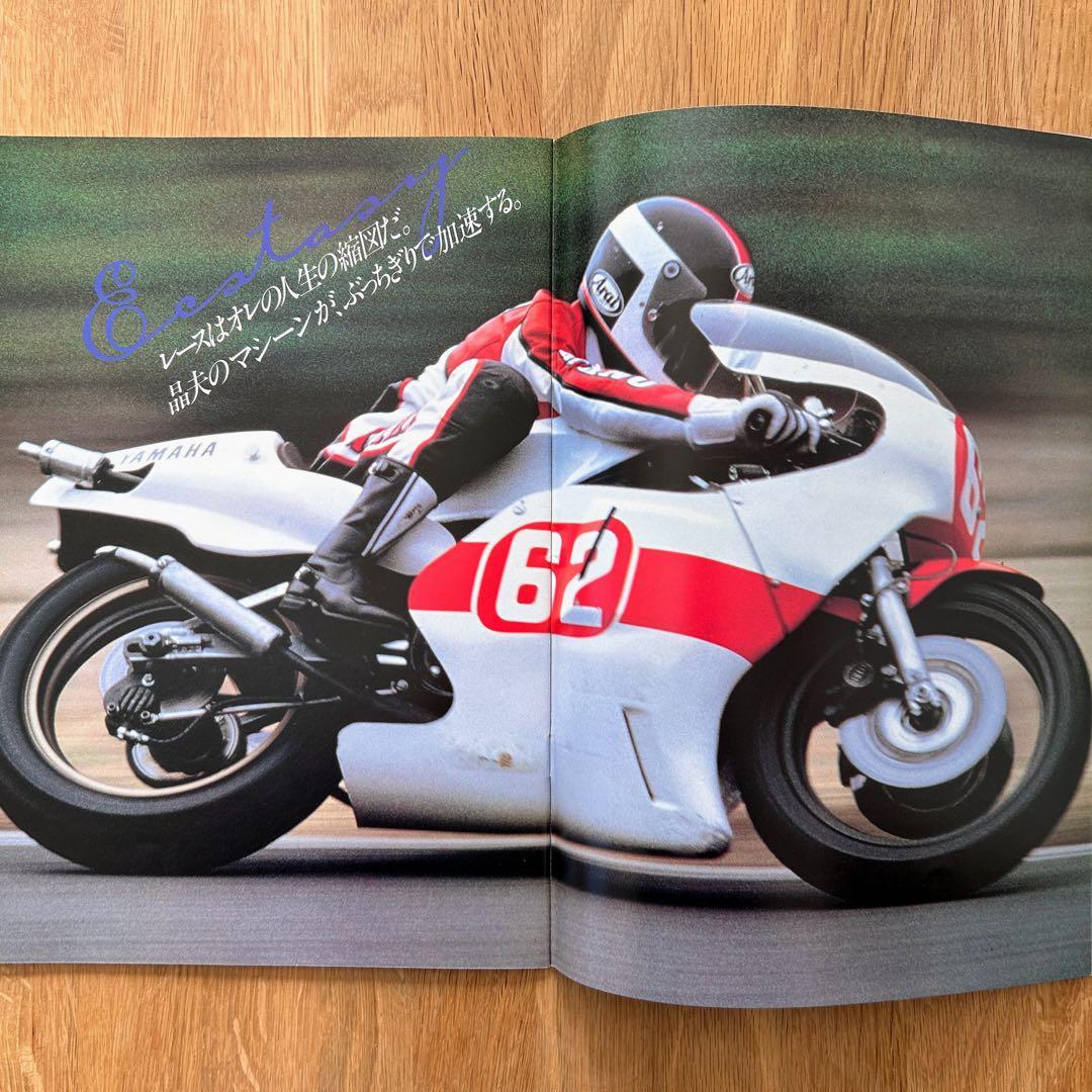 【貴重・希少】映画パンフレット　角川映画「汚れた英雄」＊草刈正雄 直筆サイン入り