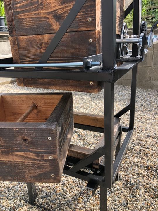 日本蜜蜂 重箱用巣箱台 持ち上げ機対応型30cm用 ニホンミツバチ 販売済み