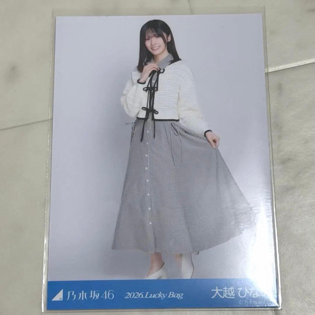 乃木坂46 生写真 2026lucky bag シャツワンピース 大越ひなの - メルカリ