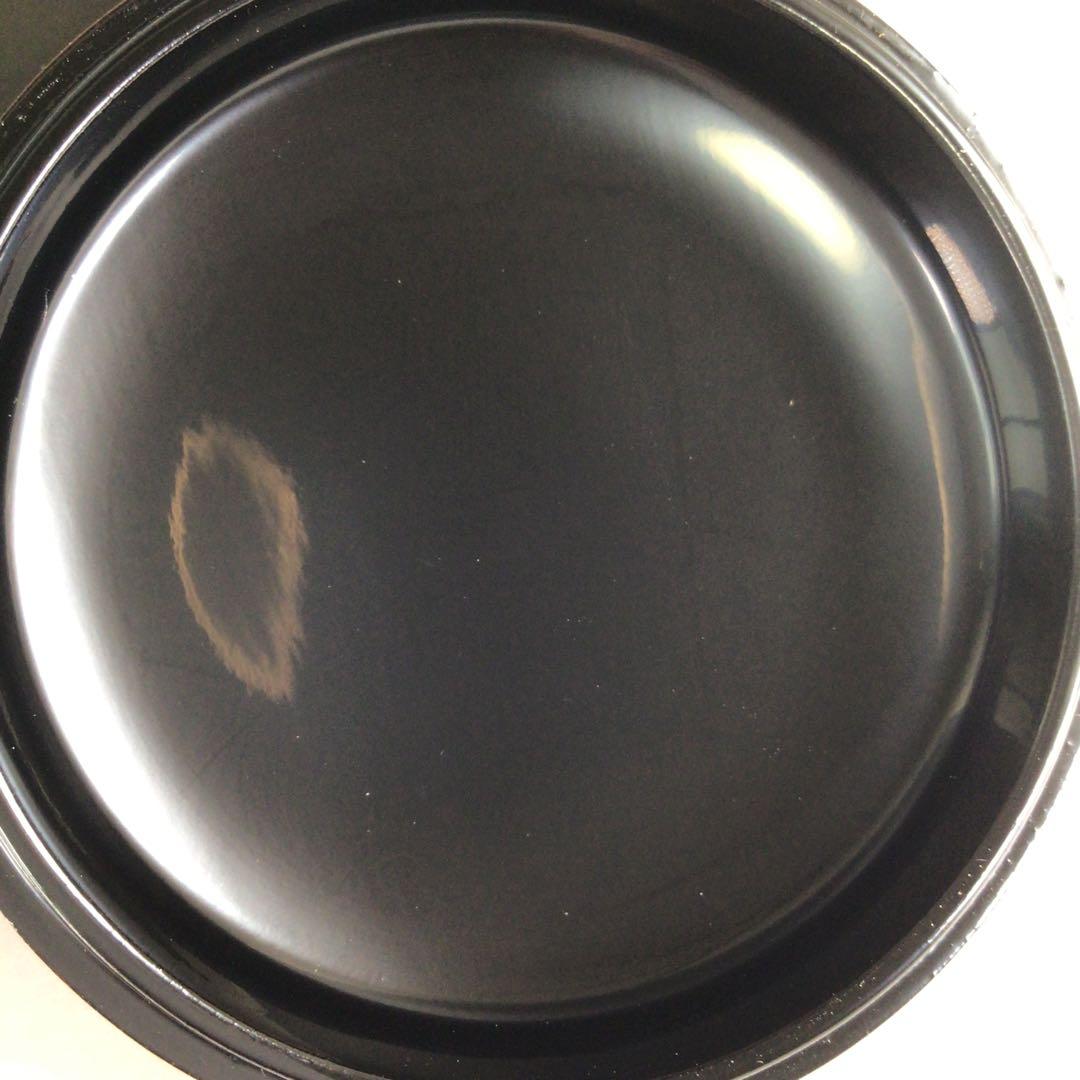 Ｒ１３０　香合　『指物師　稲尾誠中斎作』『溜塗』『余木』『丸香合』　共箱　茶道具