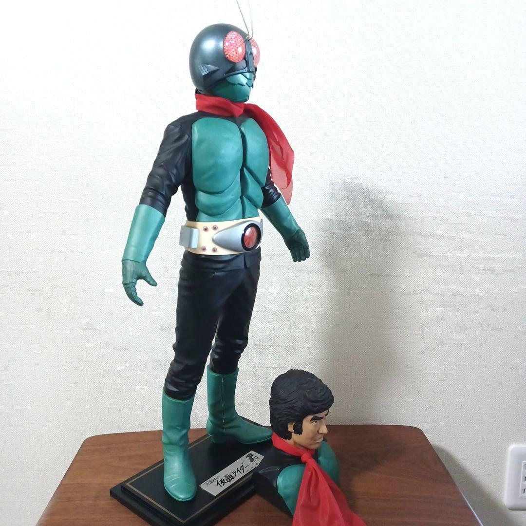 unifive 英雄烈伝 仮面ライダー 本郷猛と仮面ライダー旧1号のフィギュア