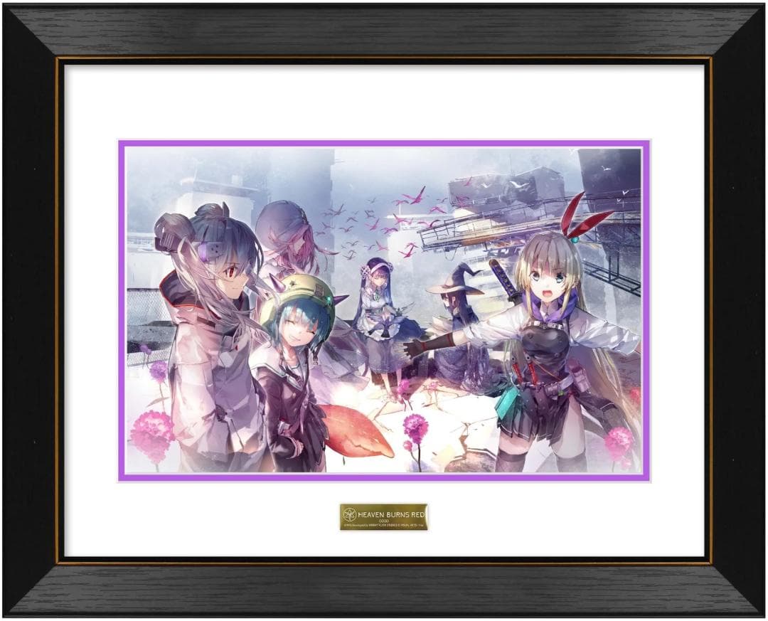 ヘブンバーンズレッド 複製原画 シリアルナンバー入り