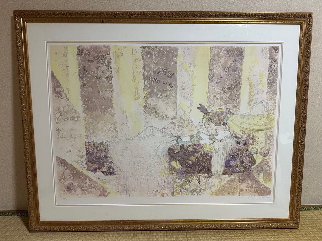 Amazon.co.jp: 天野喜孝 伝説 リトグラフ 超レア 絵画 : おもちゃ 天野