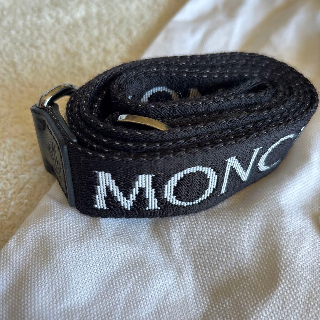 MONCLER ハーネスリードセット 黒 サイズM