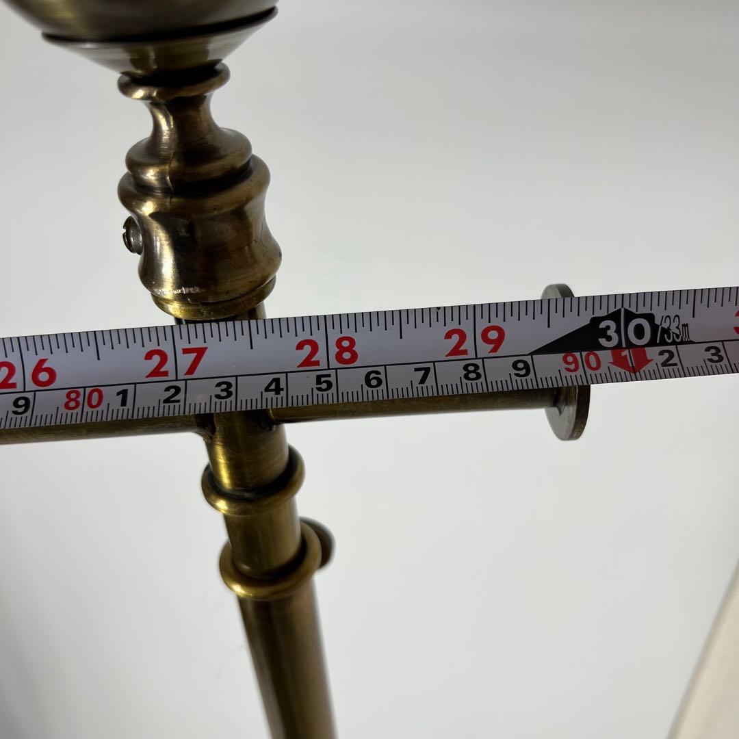 ① アンティーク　ゴールド　ハンガーラック デコラタイプ　幅90cm