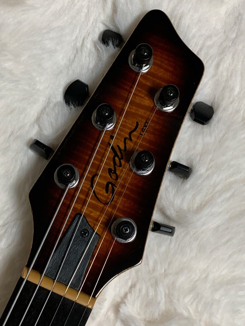 ギター Godin LGXT Cognac Burst Flame AAA