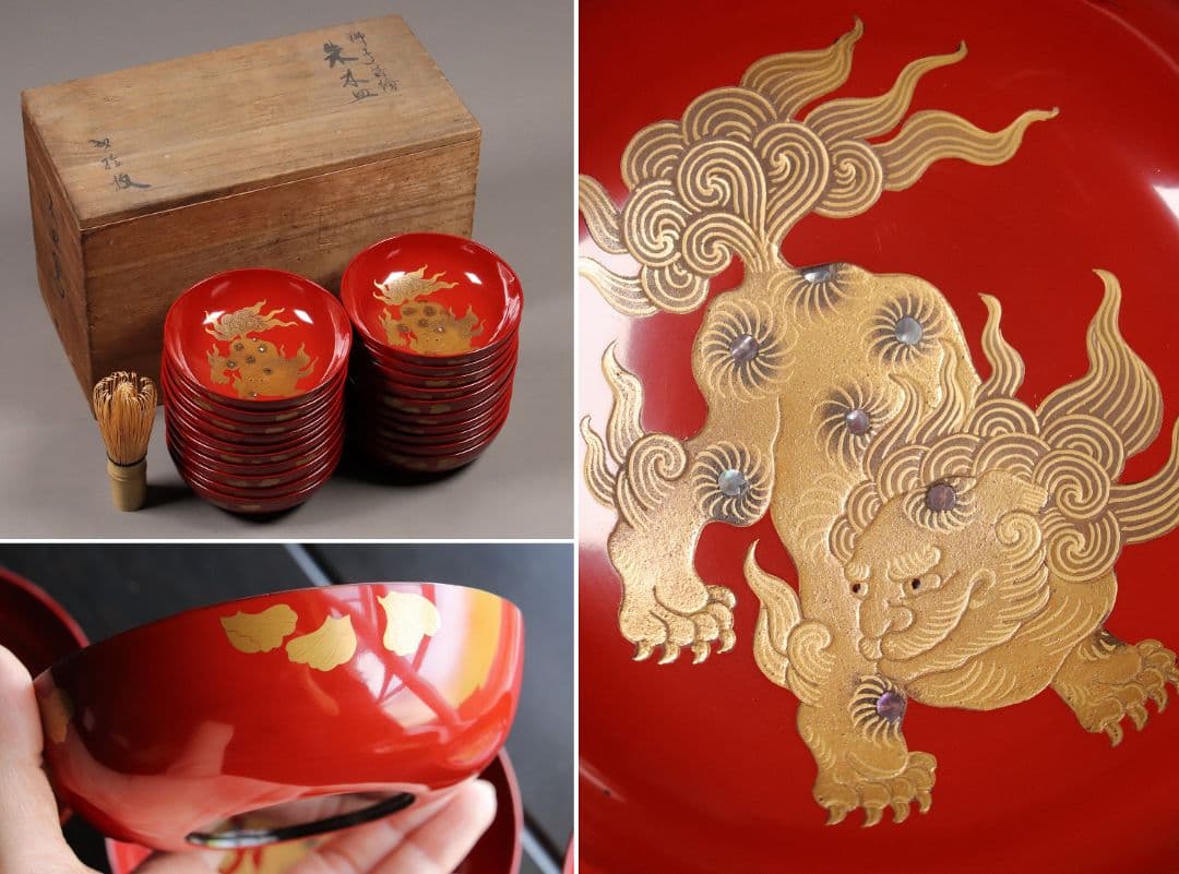 中国古玩粉彩唐人物色絵香炉【桐箱付】