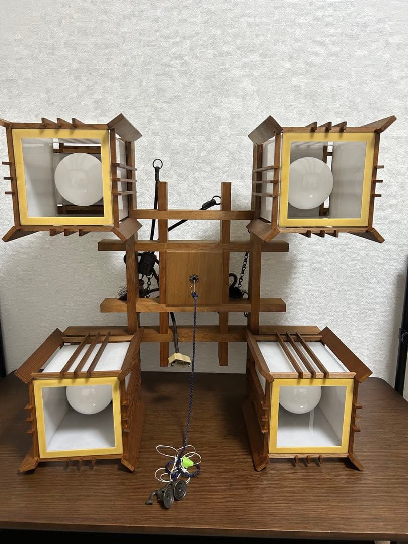 オーヤマ照明（オーデリック）和風 木製 吊り下げ照明 レトロ