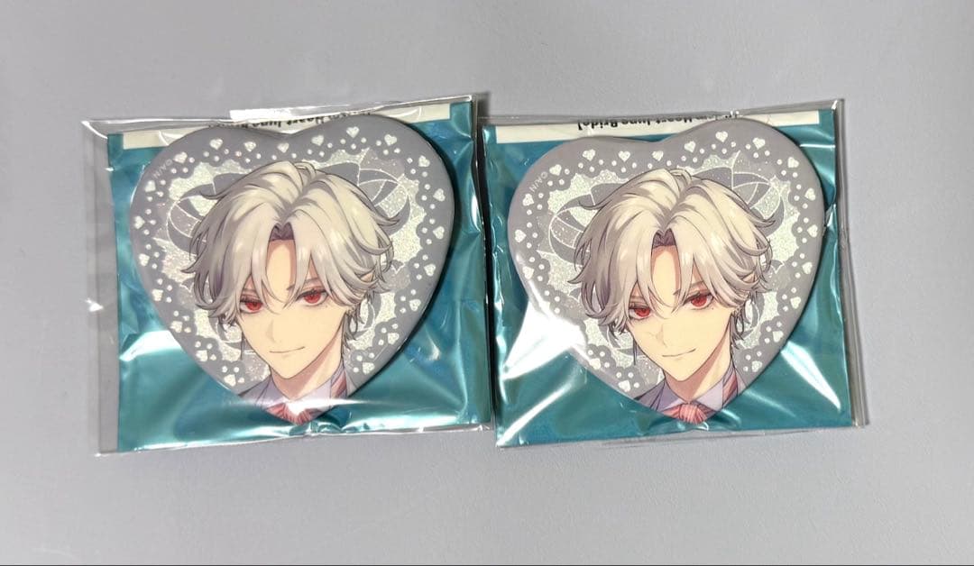 Prism Heart June Bride】 ハート型缶バッジ 葛葉 - メルカリ