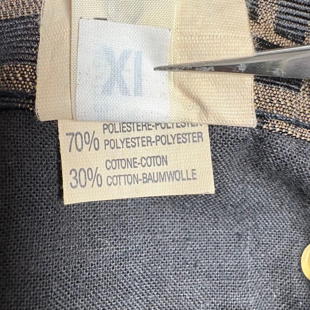 FENDI ズッカ柄　ジャガード　タイトスカート　イタリア製