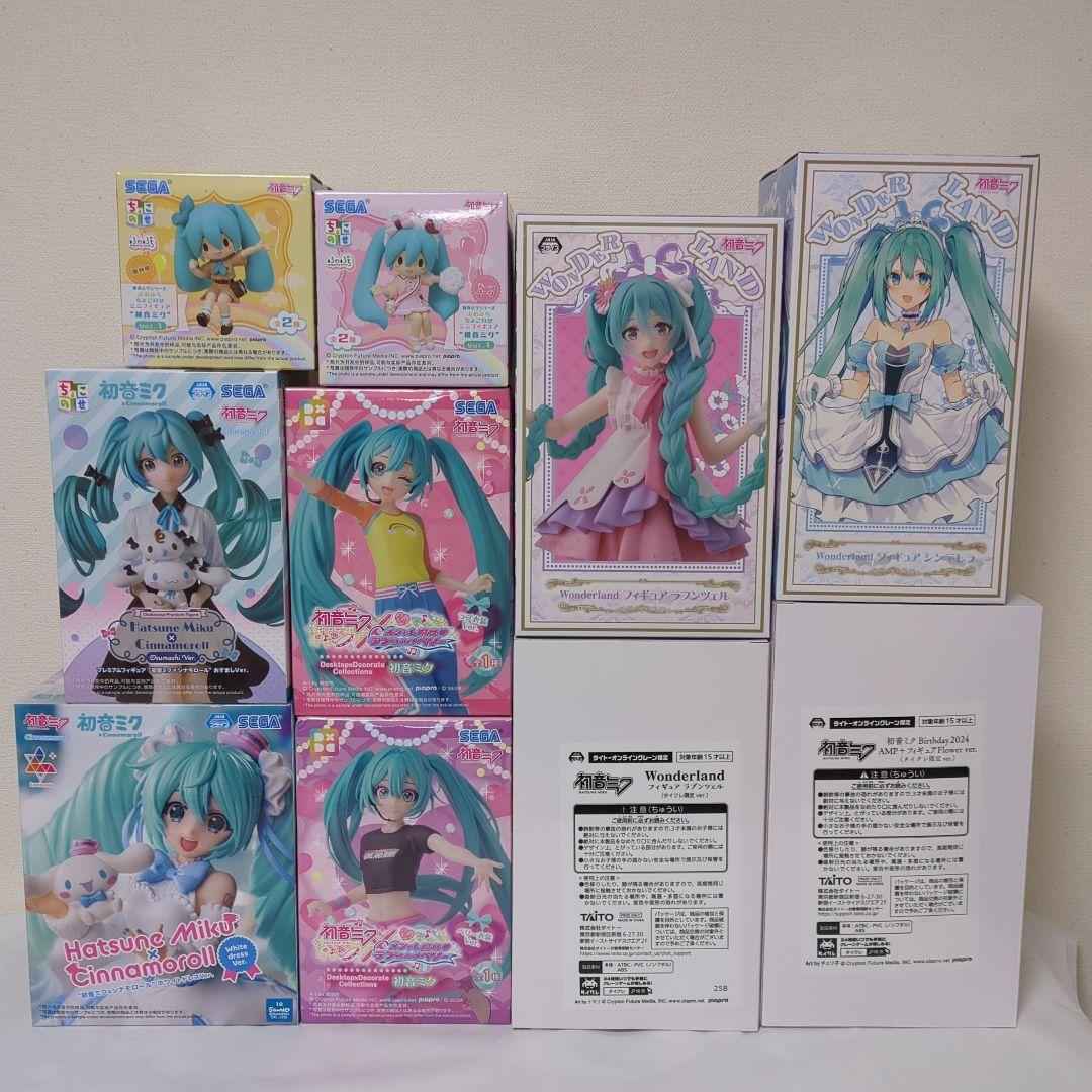 初音ミク フィギュア まとめ売り 10点セット