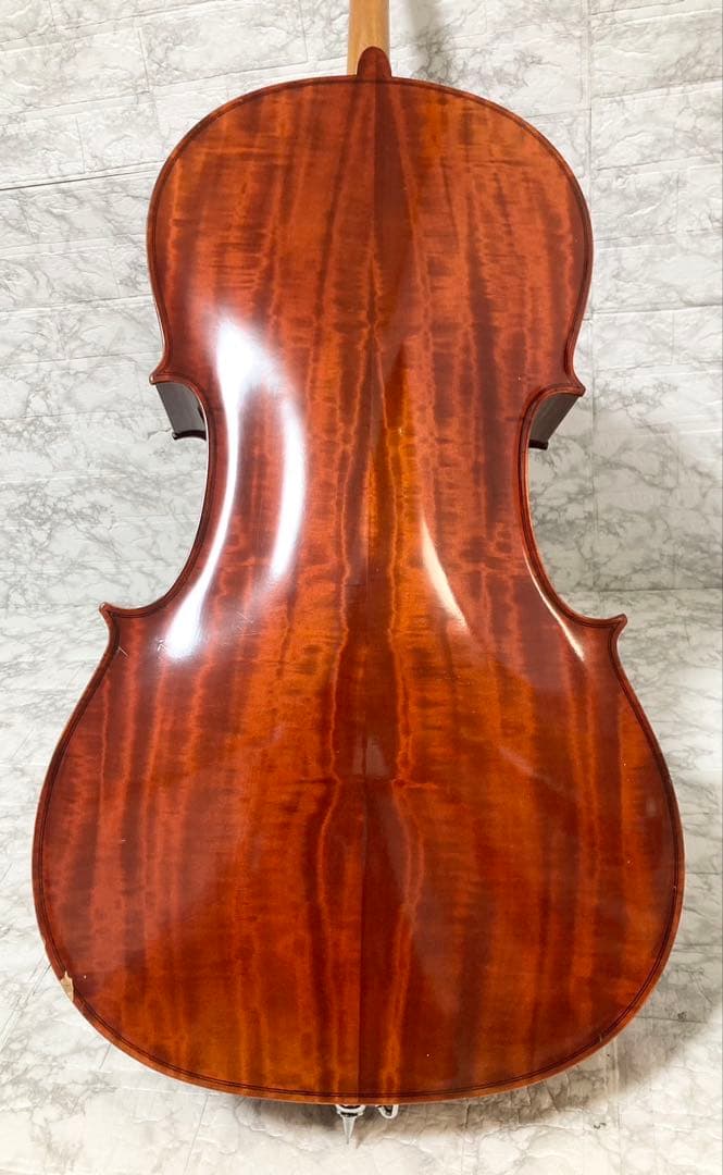 【ヴィンテージ】SUZUKI 虎杢 高級チェロ No.72 4/4 1974年製