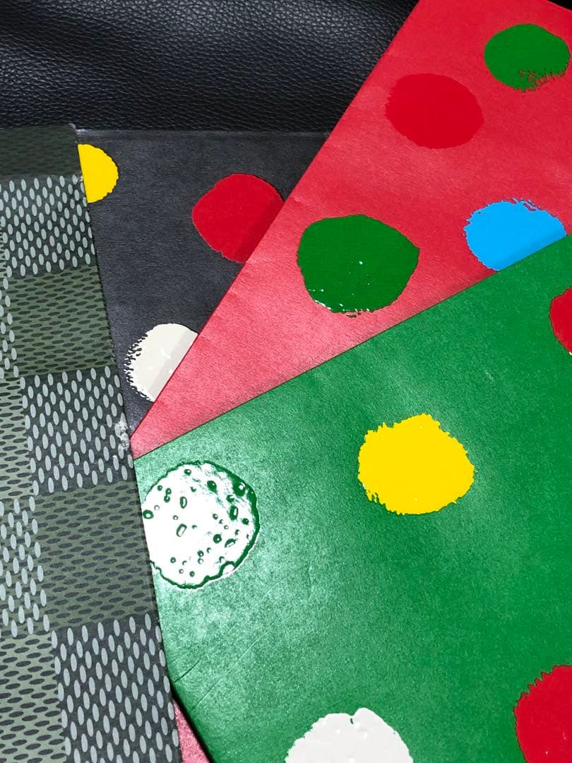 ルイヴィトン 草間彌生デザイン ショッパー 大サイズ、中サイズショッパー