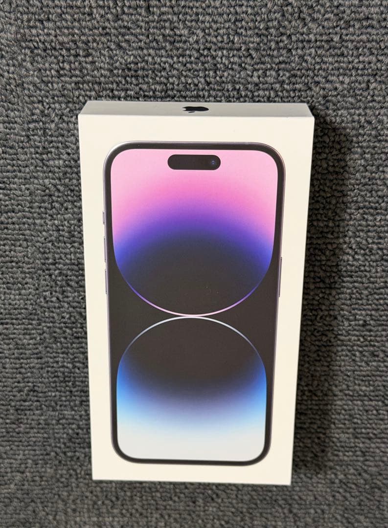 iphone14 128gbパープルSIMフリーバッテリー純正92% iPhone 14 Pro