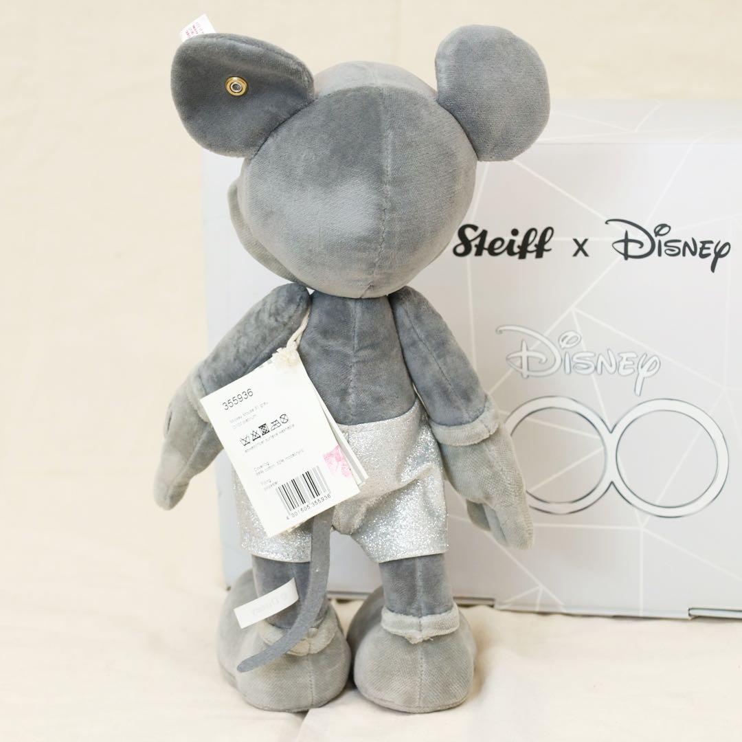 ミッキーマウスプラチナ シュタイフD100 ディズニー ぬいぐるみ - メルカリ