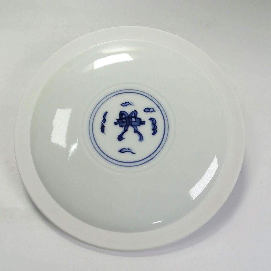 S585 皆具 『染付 台子皆具』『平安 秀峰造』 共箱 茶道具