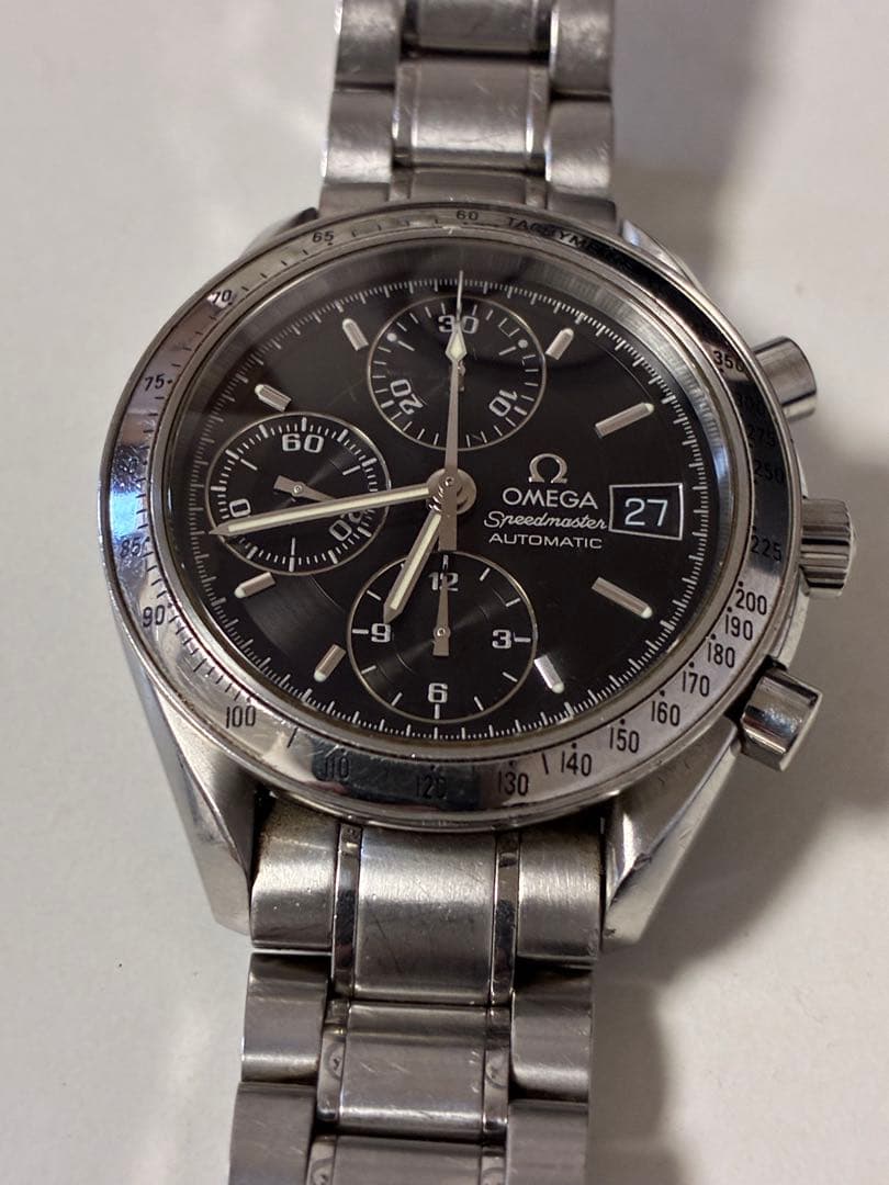 OMEGA Speedmaster オートマティック•デイト自動巻き ブラック