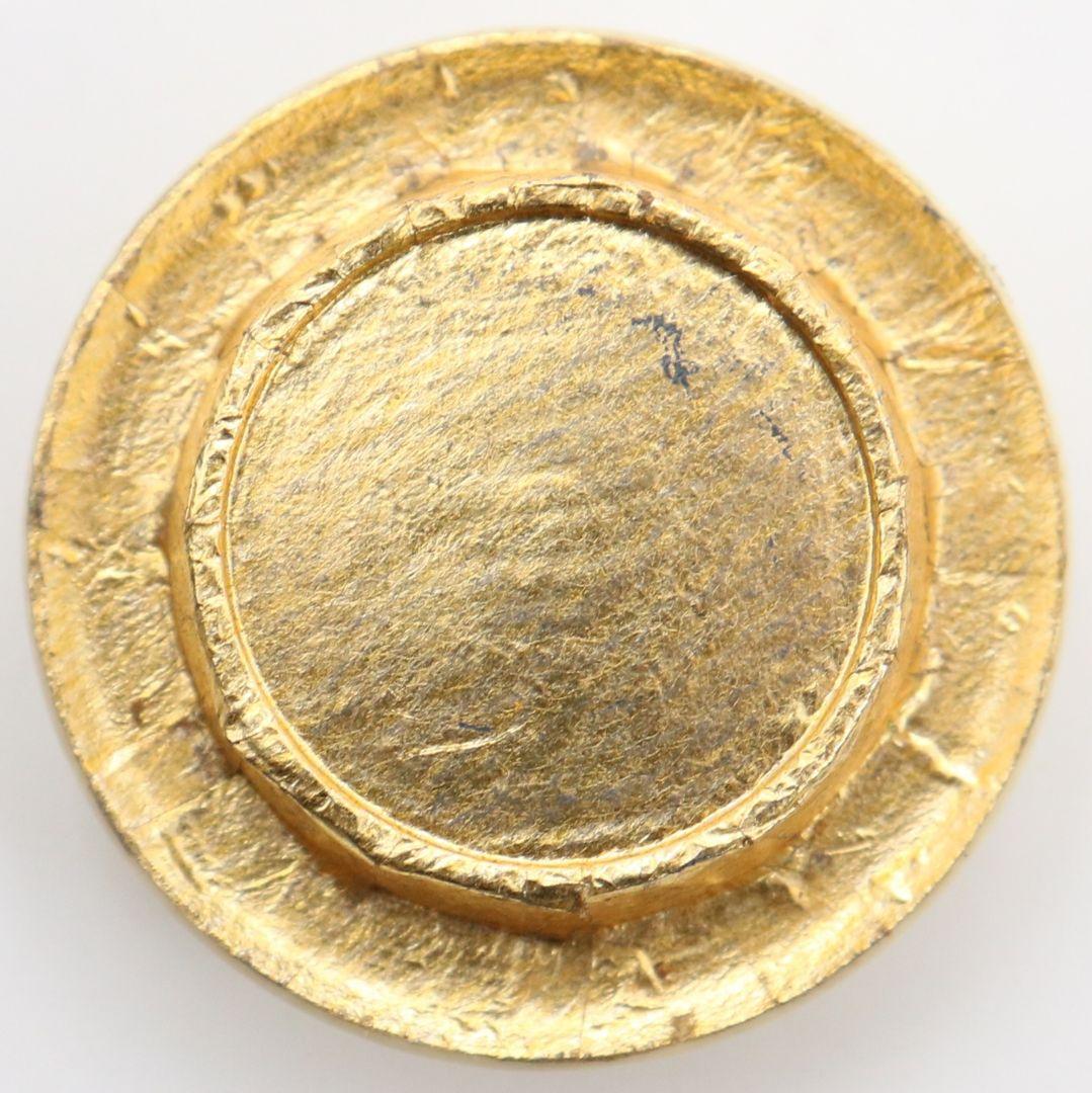 桶谷定一作 高取焼 文琳茶入 細川緞子仕覆付 茶道具 共箱