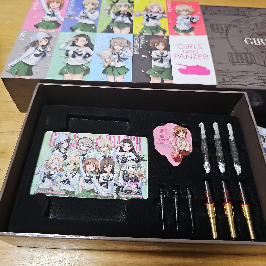 【新品】ガルパン 　ダーツセット　注意:残念が有る方、取引50以下の方 取引不可