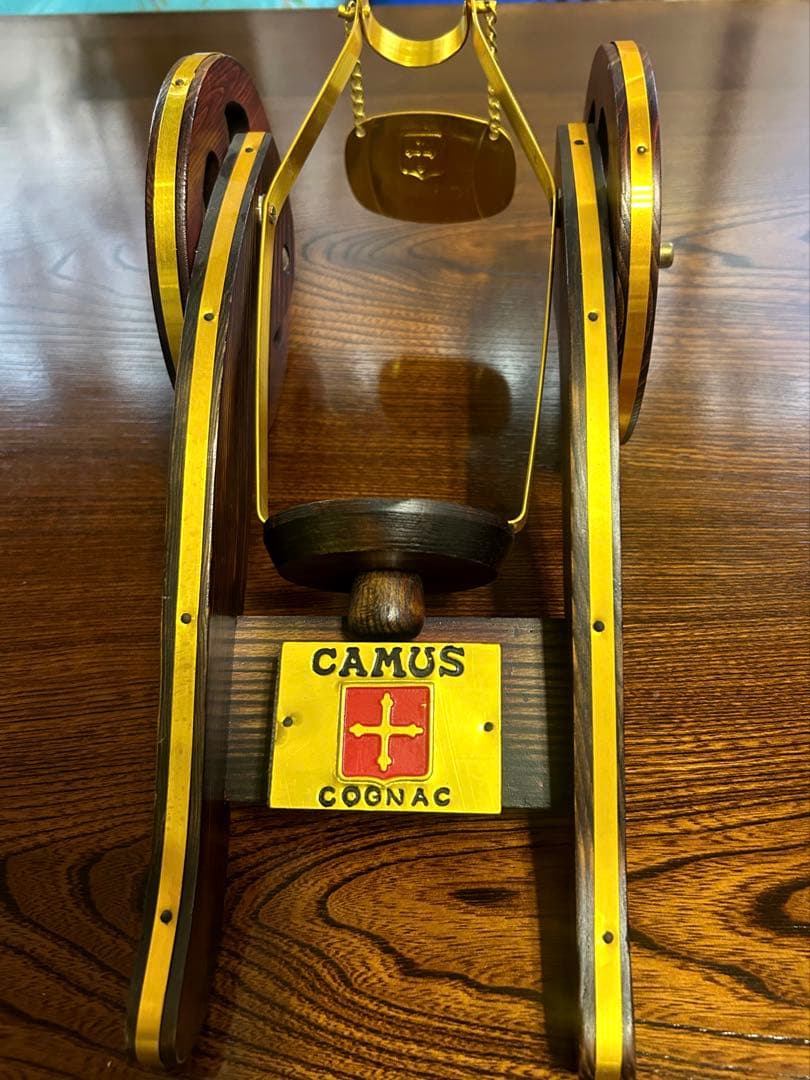 269 ナポレオン エクストラ コニャック 飾り用 木製＆金属製 砲台付き 古酒