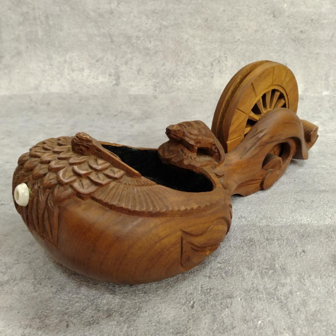 墨壺 光明作 鶴亀 255mm 新品未使用 墨ツボ 墨坪 大工道具 - メルカリ