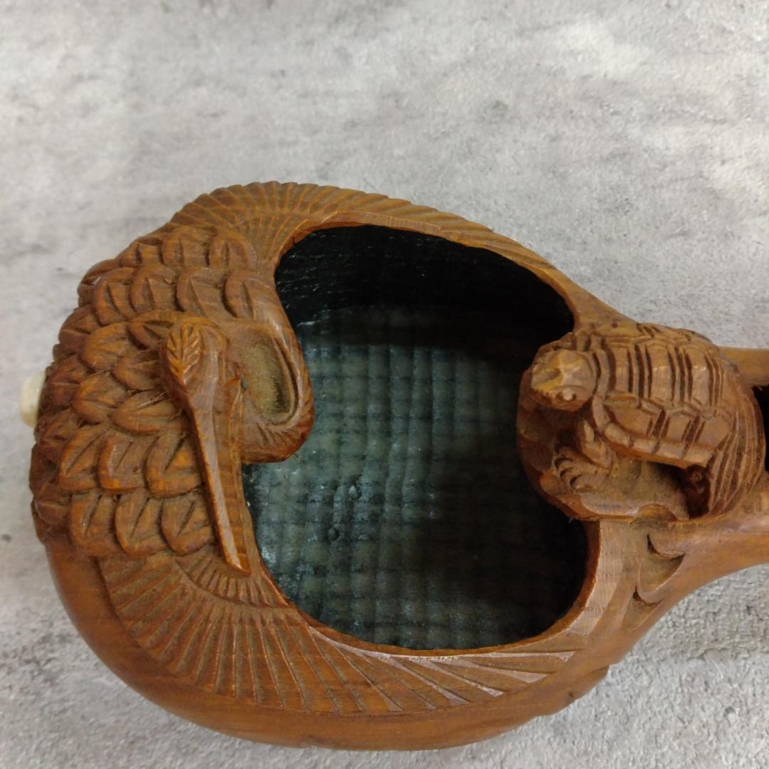 墨壺 光明作 鶴亀 255mm 新品未使用 墨ツボ 墨坪 大工道具 - メルカリ