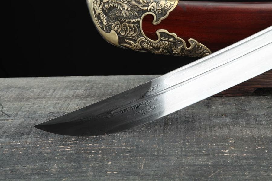 屠竜大刀 日本刀 模造刀 居合刀 武士道 武蔵 鑑賞用 手鍛造打