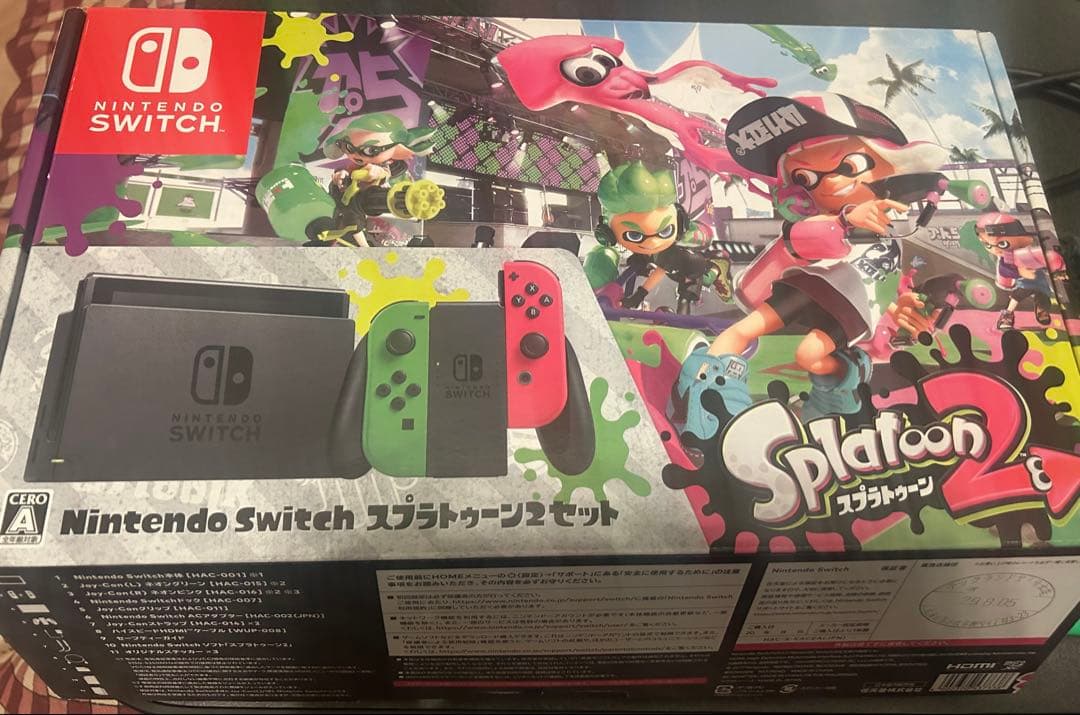 Nintendo Switch Splatoon 2セット【ソフト無し】