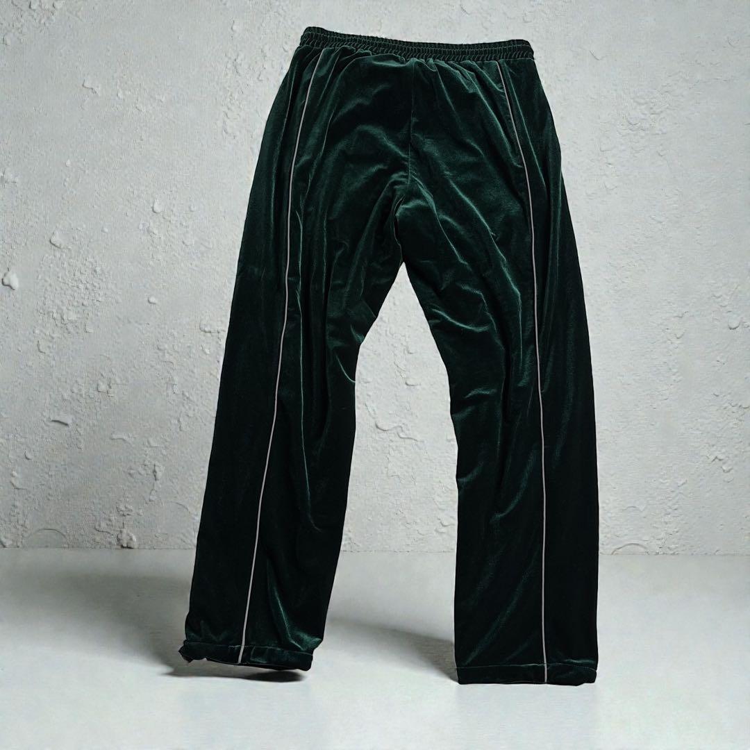 極美品 JTPT 伊藤裕樹 ベロア セットアップ RIZIN L 緑 太陽刺繍