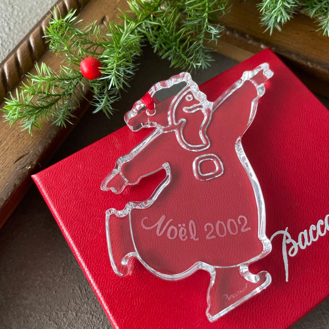 Baccarat バカラ 2002年 ノエル クリスマスオーナメント