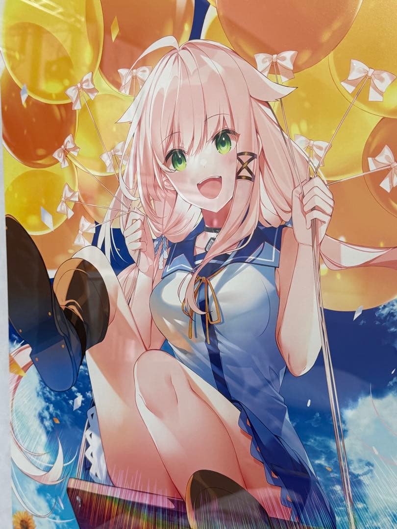 三嶋くろね 版画「8.15HAPPYBALLOON！」31/60 アールビバン