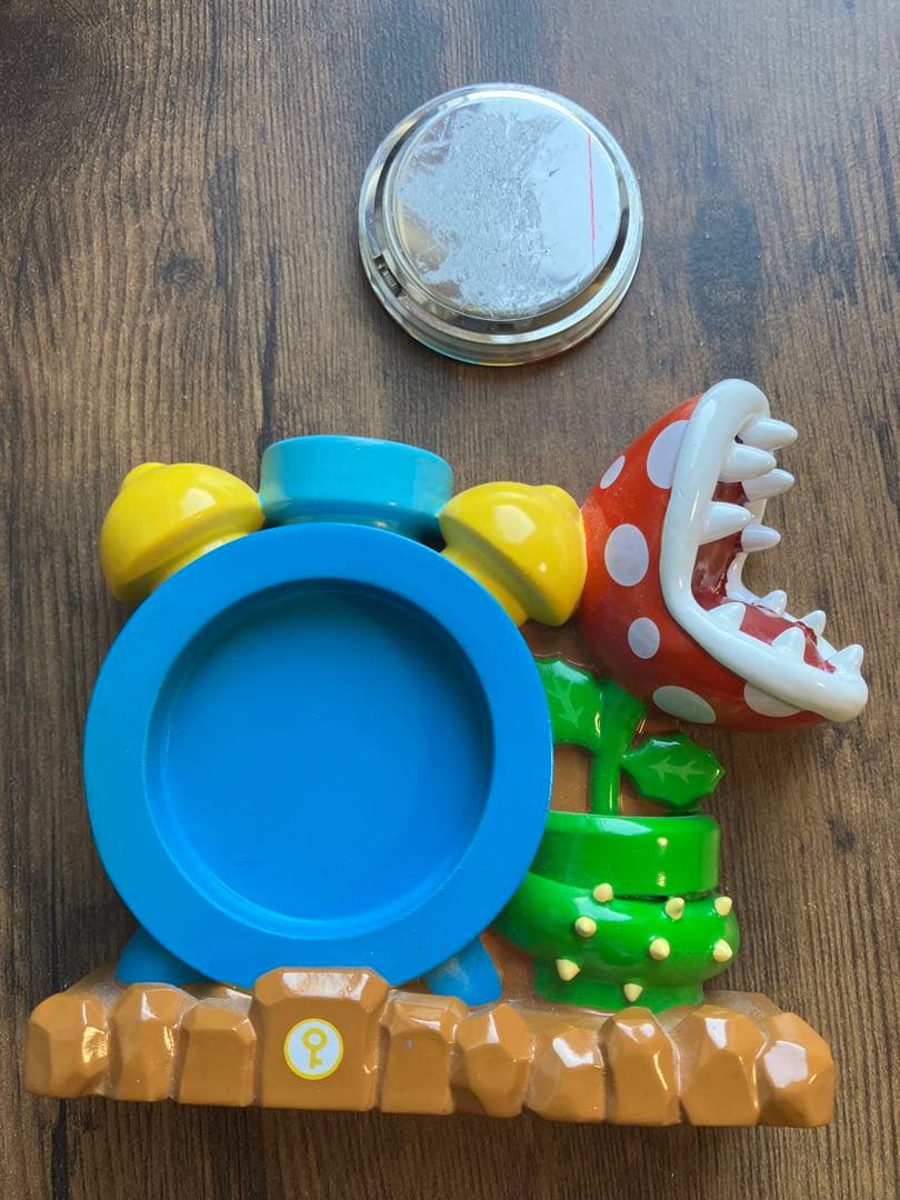 マリオ 置き時計 パックンフラワー usj フィギュアクロック - メルカリ